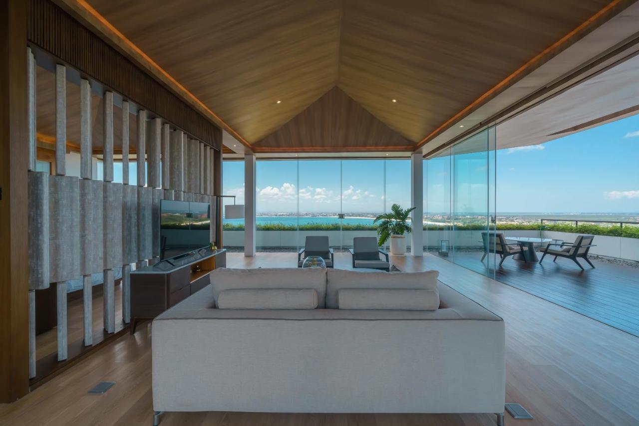 Beyond The Sea - Luxe Sea View Villa In Jimbaran エクステリア 写真