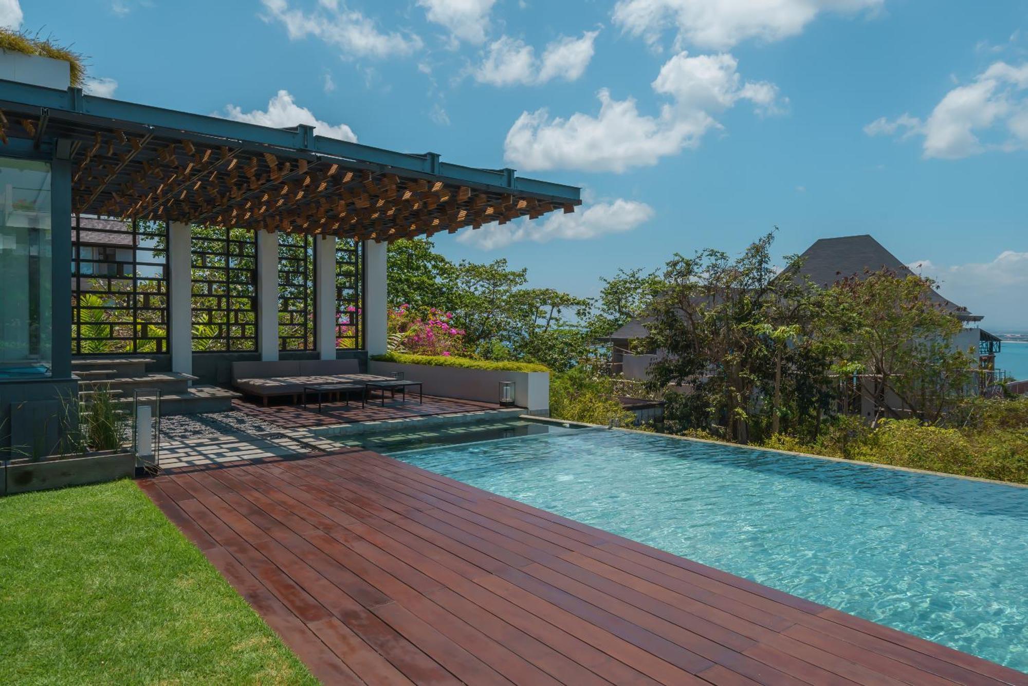 Beyond The Sea - Luxe Sea View Villa In Jimbaran エクステリア 写真