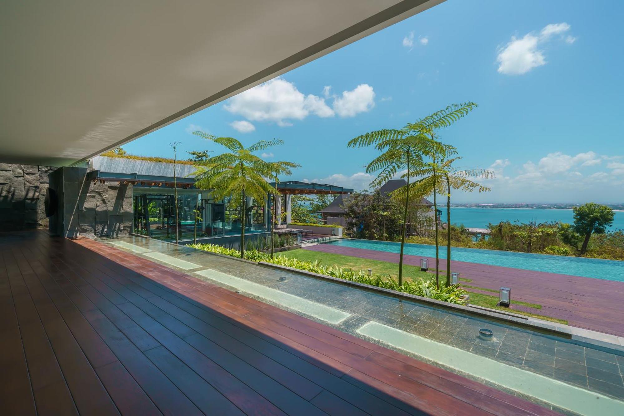 Beyond The Sea - Luxe Sea View Villa In Jimbaran エクステリア 写真