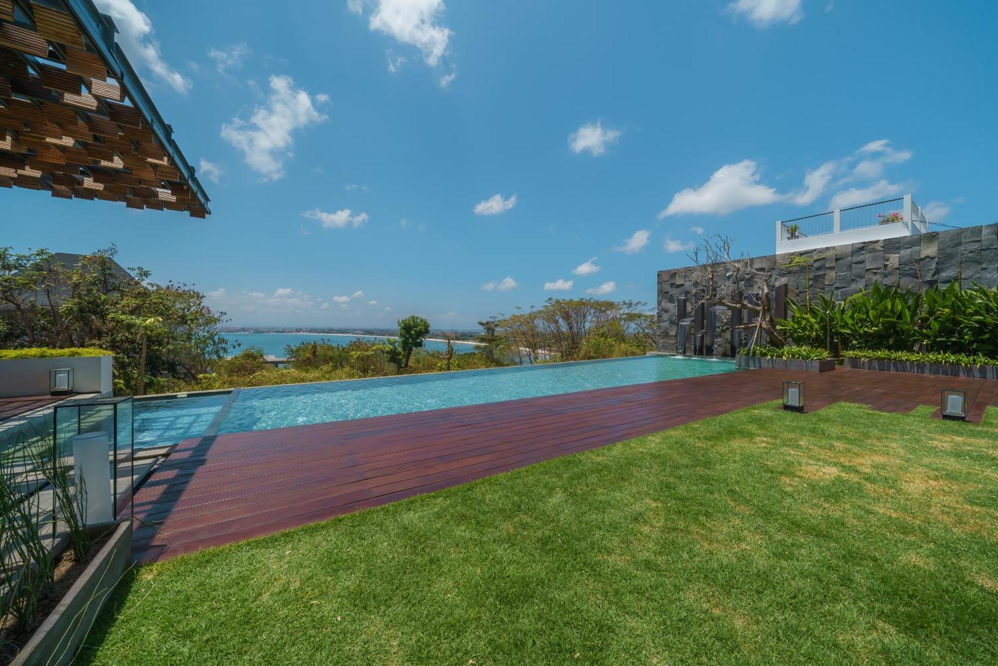 Beyond The Sea - Luxe Sea View Villa In Jimbaran エクステリア 写真