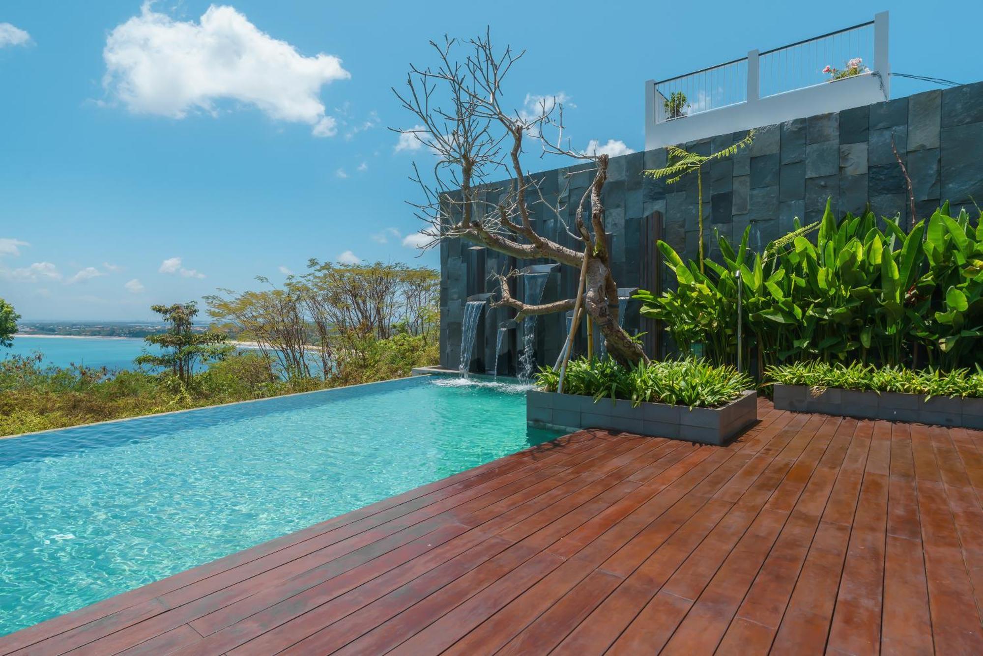 Beyond The Sea - Luxe Sea View Villa In Jimbaran エクステリア 写真