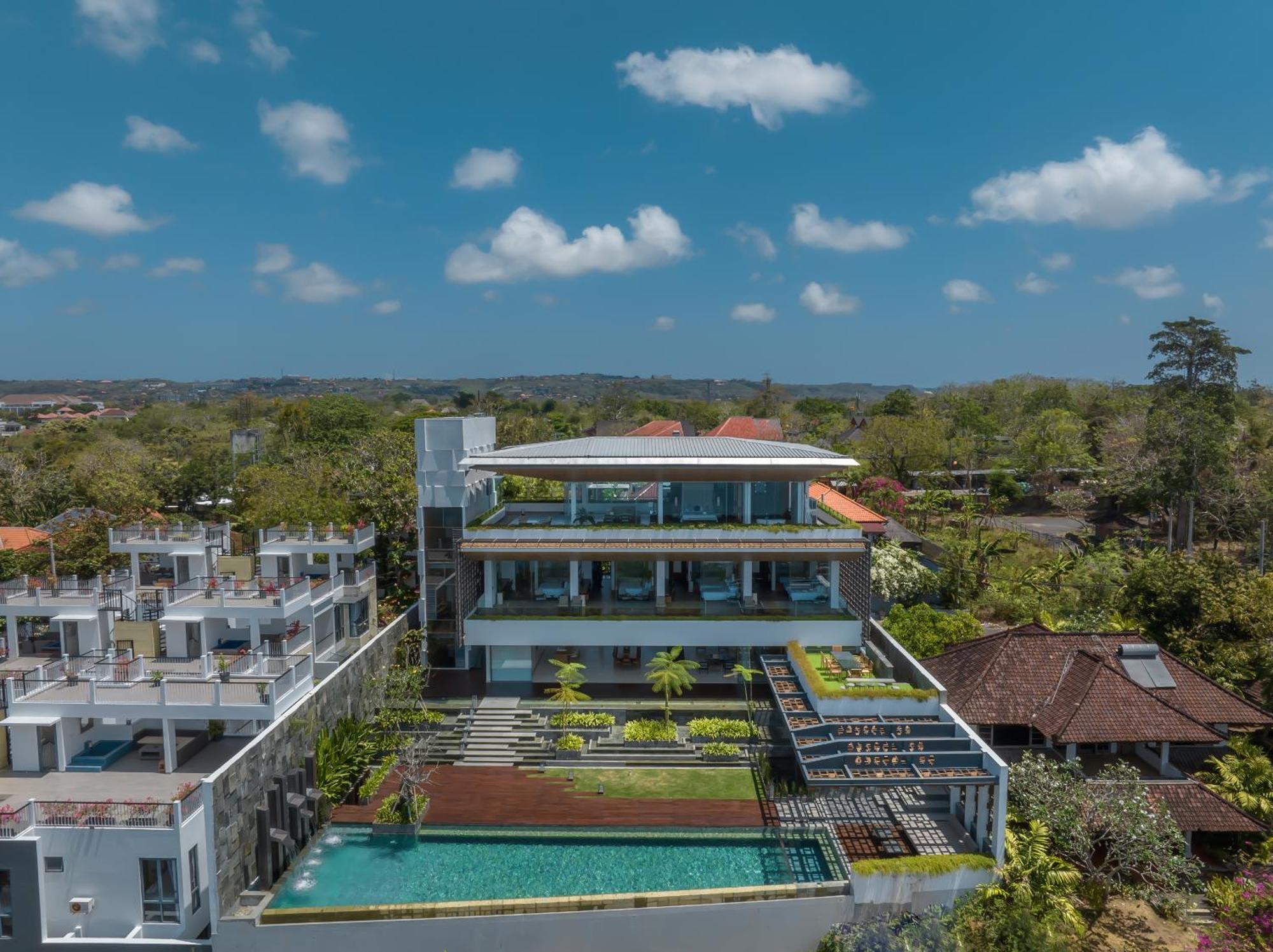 Beyond The Sea - Luxe Sea View Villa In Jimbaran エクステリア 写真