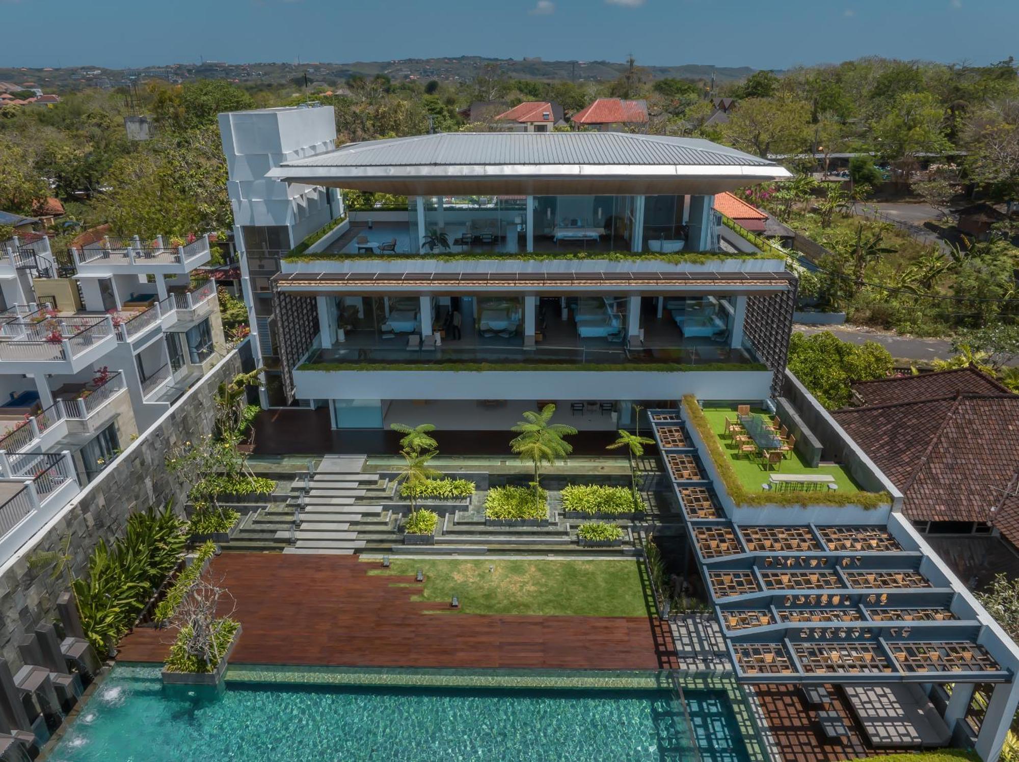 Beyond The Sea - Luxe Sea View Villa In Jimbaran エクステリア 写真
