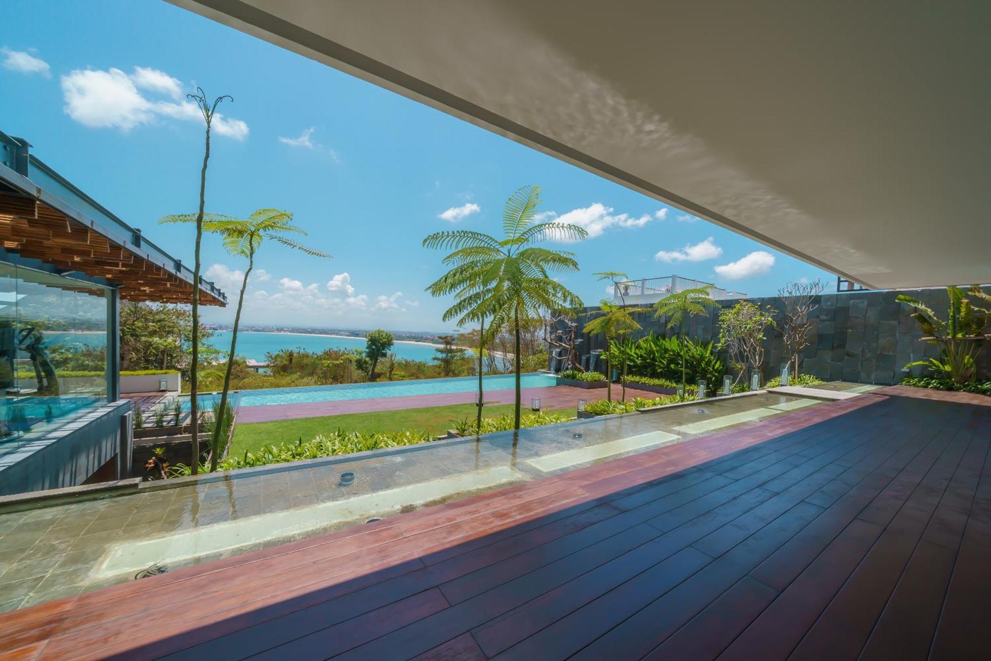 Beyond The Sea - Luxe Sea View Villa In Jimbaran エクステリア 写真